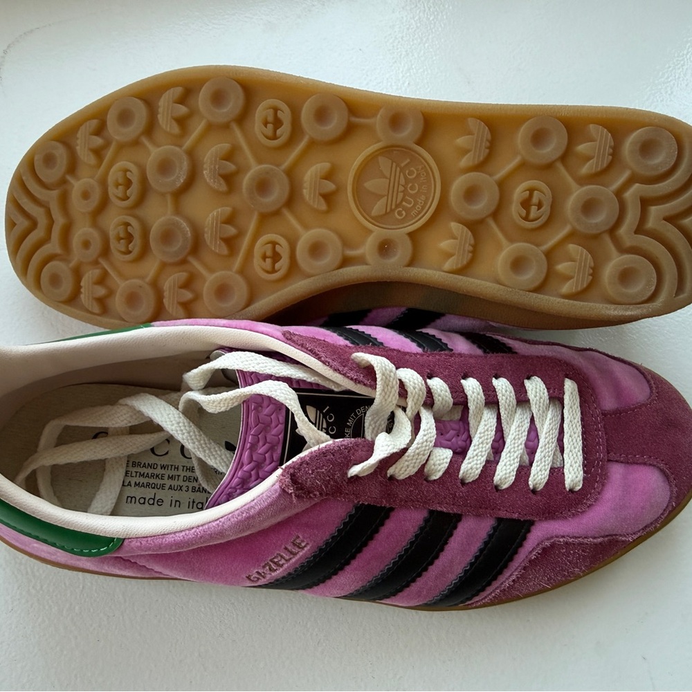 adidas x Gucci women's Gazelle sneaker - Picture 5 of 8